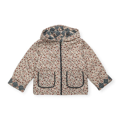 Little Cotton Clothes Jojo Reversible Jacket Harelquin Floral