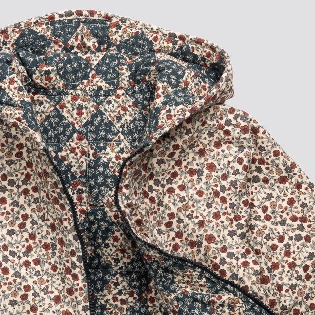 Little Cotton Clothes Jojo Reversible Jacket Harelquin Floral