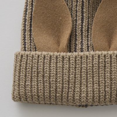 [Pre-order (Sep. Delivery)]eLfinFolk Beast beanie2 beige by CA4LA