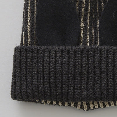 [Pre-order (Sep. Delivery)]eLfinFolk Beast beanie2 black by CA4LA