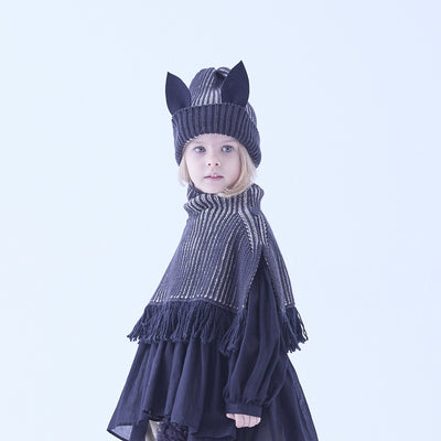 [Pre-order (Sep. Delivery)]eLfinFolk Beast beanie2 black by CA4LA