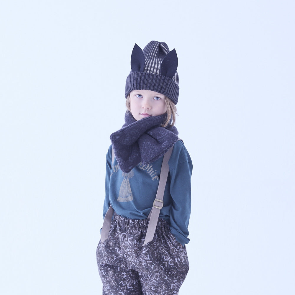 [Pre-order (Sep. Delivery)]eLfinFolk Beast beanie2 black by CA4LA