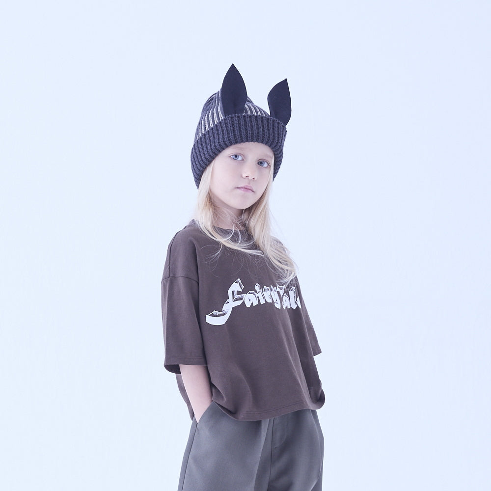 [Pre-order (Sep. Delivery)]eLfinFolk Beast beanie2 black by CA4LA