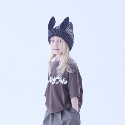 [Pre-order (Sep. Delivery)]eLfinFolk Beast beanie2 black by CA4LA
