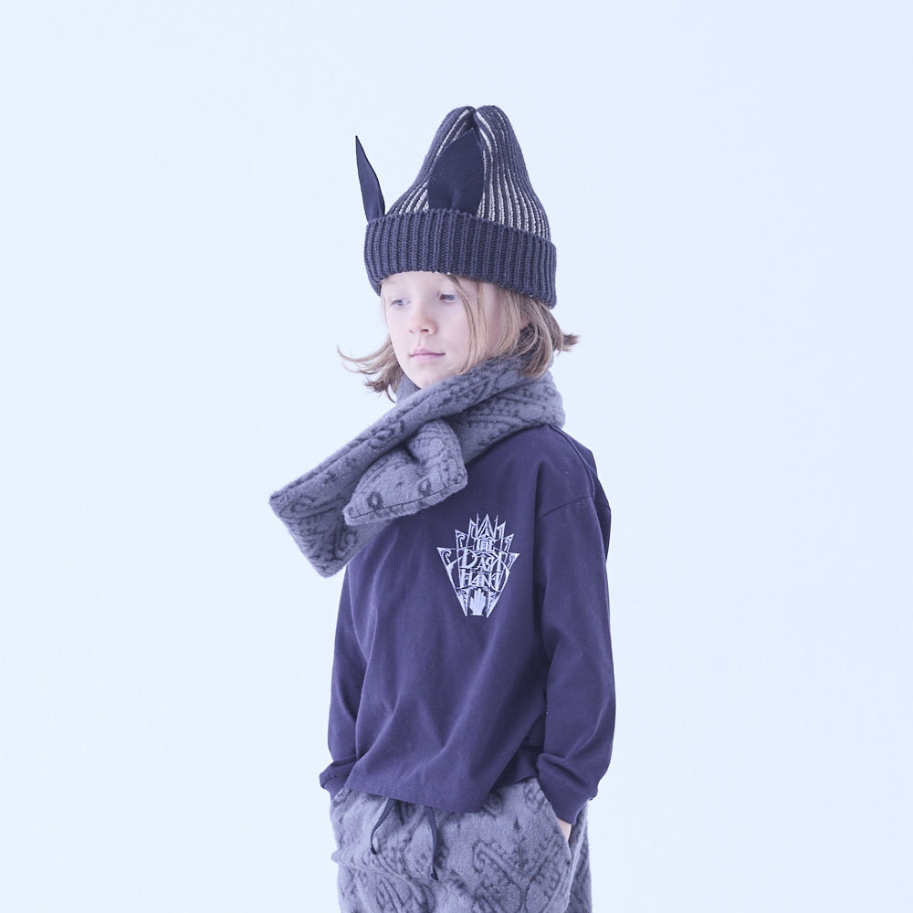 [Pre-order (Sep. Delivery)]eLfinFolk Beast beanie2 black by CA4LA