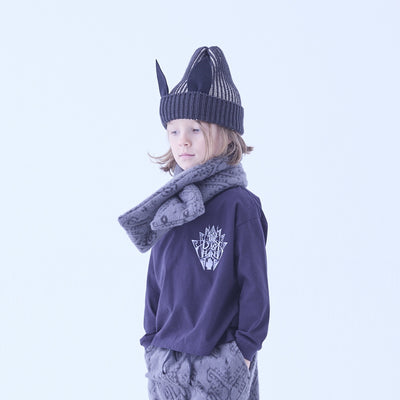 [Pre-order (Sep. Delivery)]eLfinFolk Beast beanie2 black by CA4LA