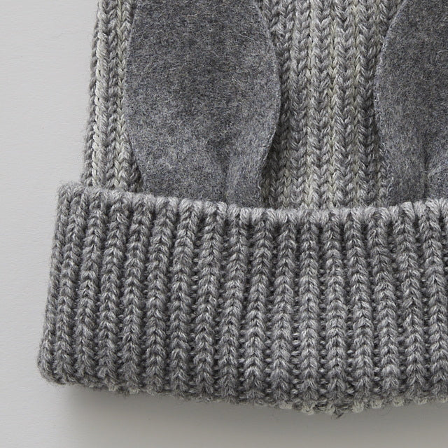 [Pre-order (Sep. Delivery)]eLfinFolk Beast beanie2 gray by CA4LA