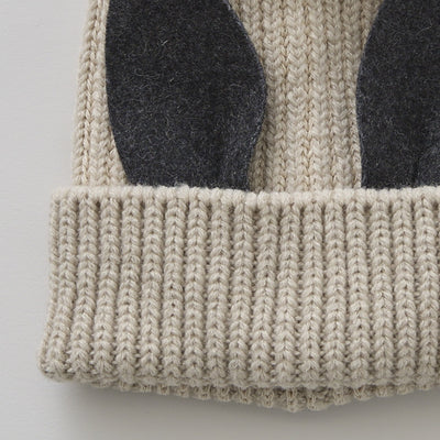 [Pre-order (Sep. Delivery)]eLfinFolk Beast beanie2 ivory by CA4LA