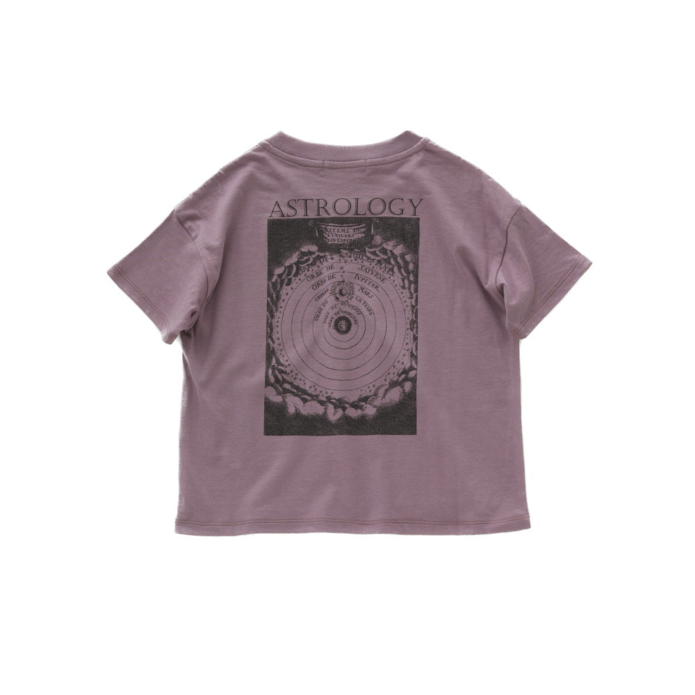 eLfinFolk ASTROLOGY back print Tee rose