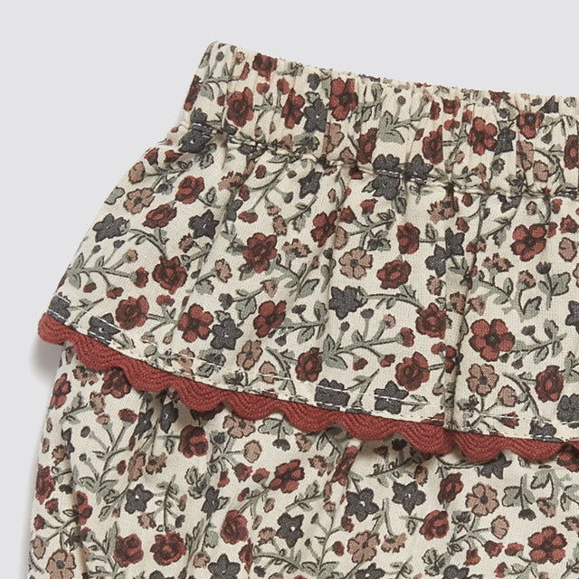 Little Cotton Clothes Frilly Bloomers Cottage Floral