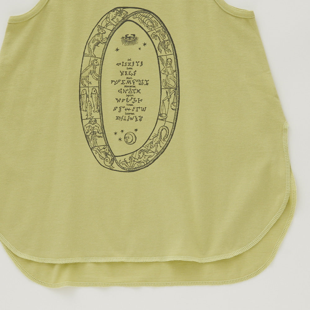 eLfinFolk 12 star signs Tank top lime yellow