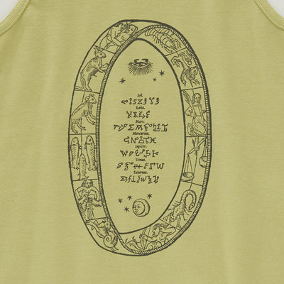 eLfinFolk 12 star signs Tank top lime yellow