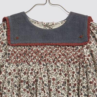 Little Cotton Clothes Hallie Romper Cottage Floral