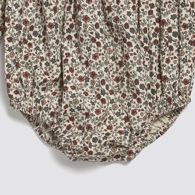 Little Cotton Clothes Hallie Romper Cottage Floral
