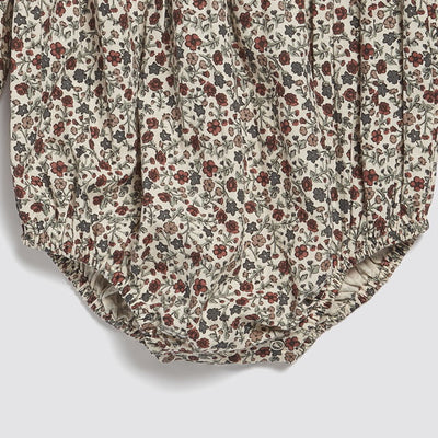 Little Cotton Clothes Hallie Romper Cottage Floral