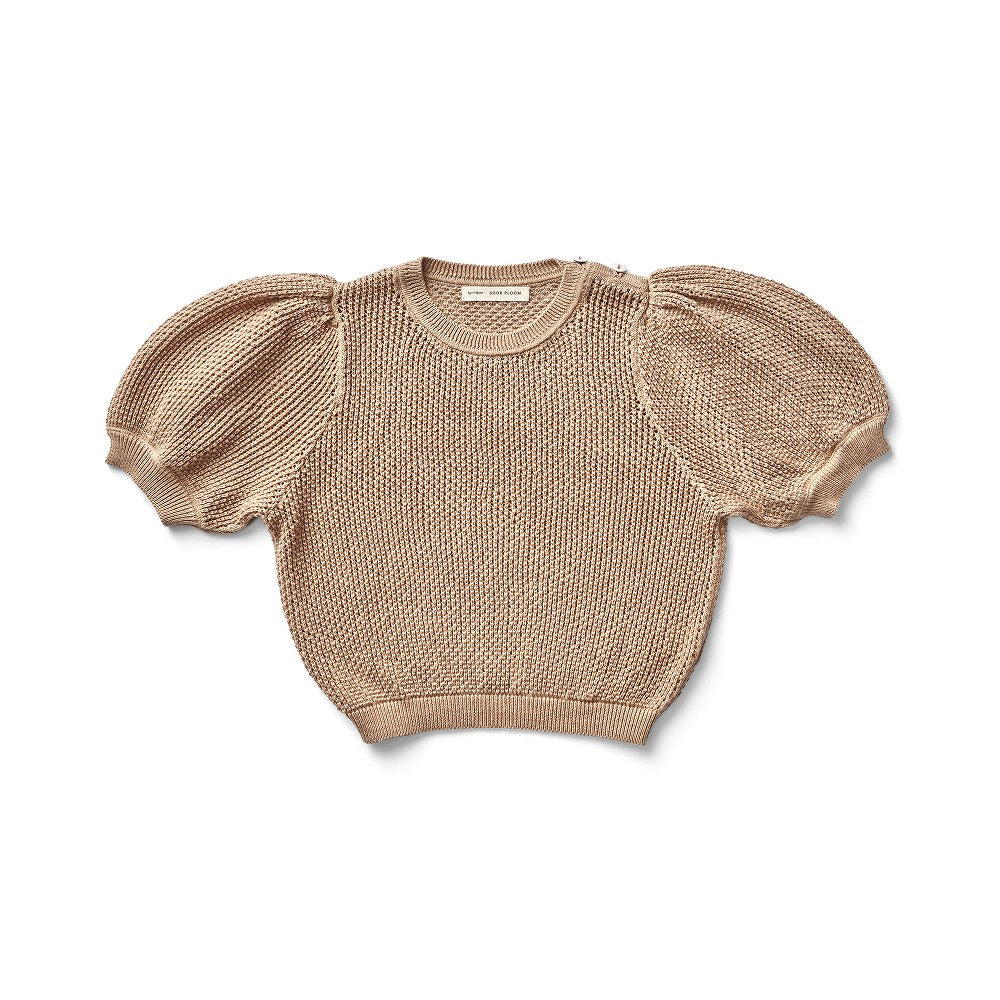 Soor Ploom Mimi Knit Top- Grain