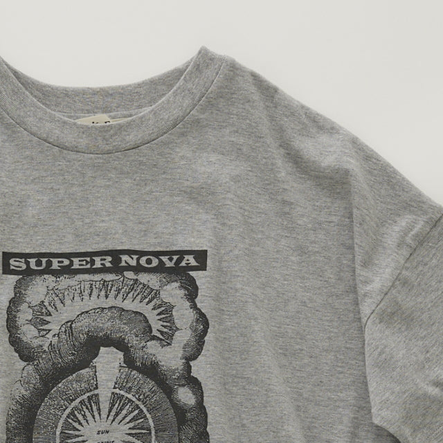 eLfinFolk SUPER NOVA Big Tee top gray