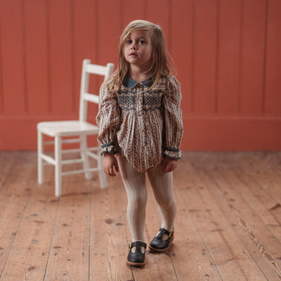 Little Cotton Clothes Emille Romper Mallory Floral