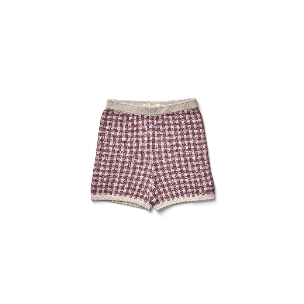 Soor Ploom Lacey Short - Gingham Stitch, Zinna