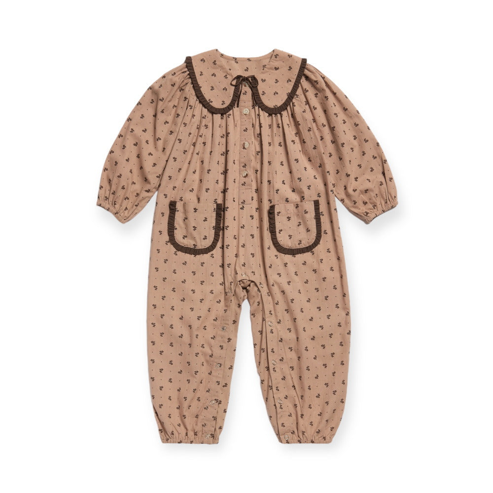 Little Cotton Clothes Lolly Romper Rosehip Floral