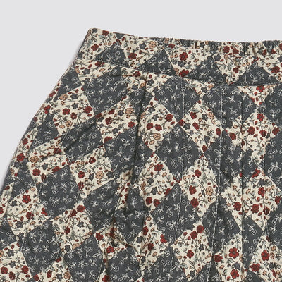 Little Cotton Clothes Quilted Jessica Trousers Harlequin Floral