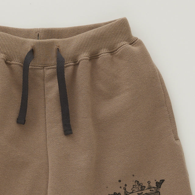 eLfinFolk LIBERTAS Sweat Shorts mocha brown