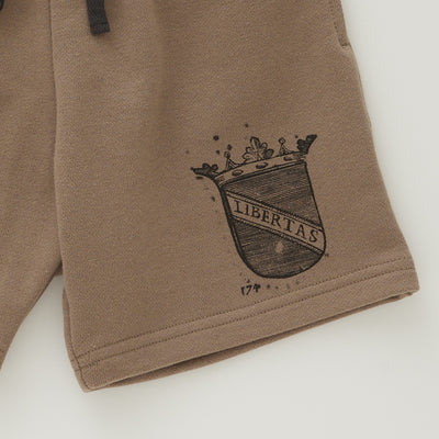 eLfinFolk LIBERTAS Sweat Shorts mocha brown