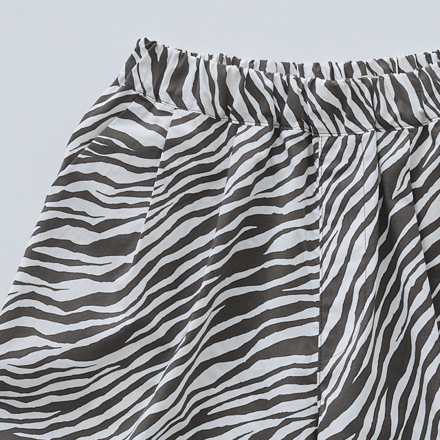 [Order Now, Ships in Feb-Mar]eLfinFolk Zebra Wide Shorts faded black