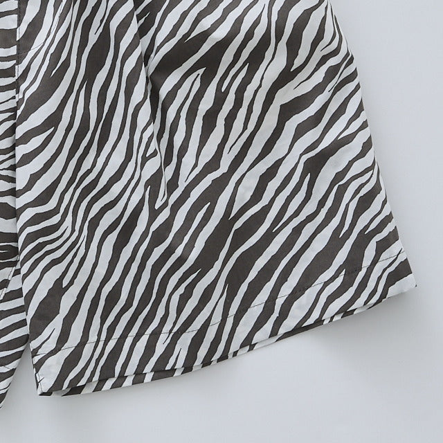 [Order Now, Ships in Feb-Mar]eLfinFolk Zebra Wide Shorts faded black