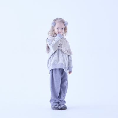 eLfinFolk Center Pressed Pants light gray
