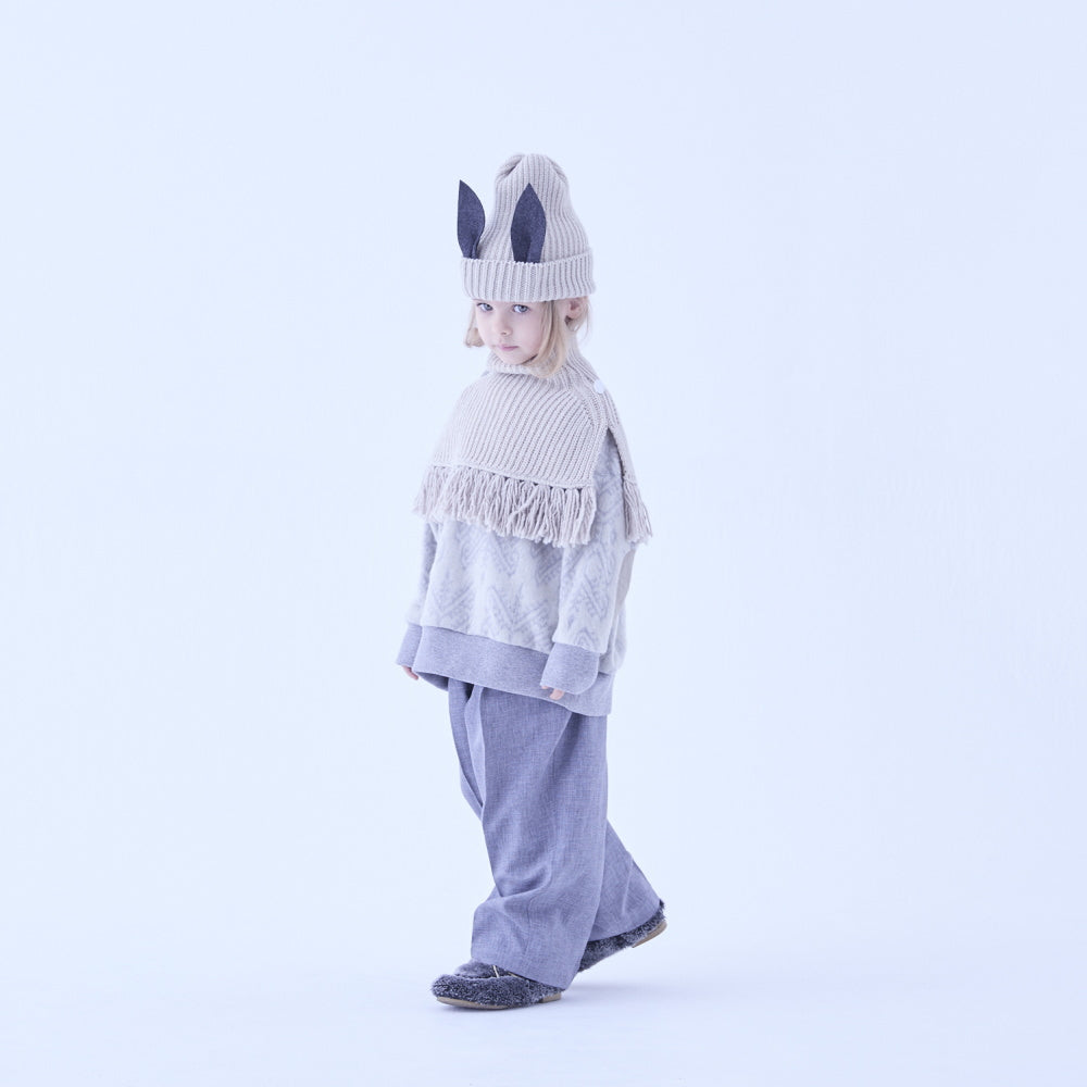 eLfinFolk Center Pressed Pants light gray
