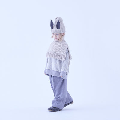 eLfinFolk Center Pressed Pants light gray