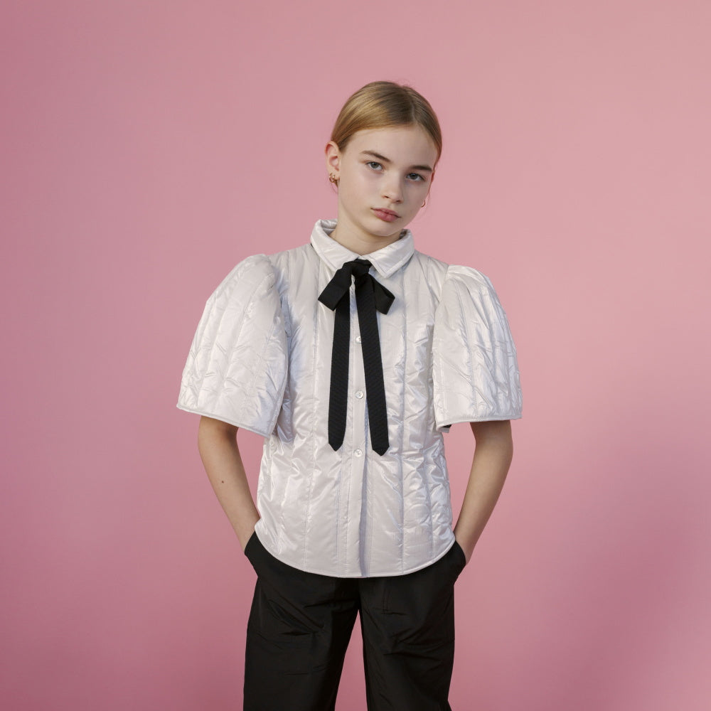 Christina Rohde Blouse No.415 20 Shiny ivory