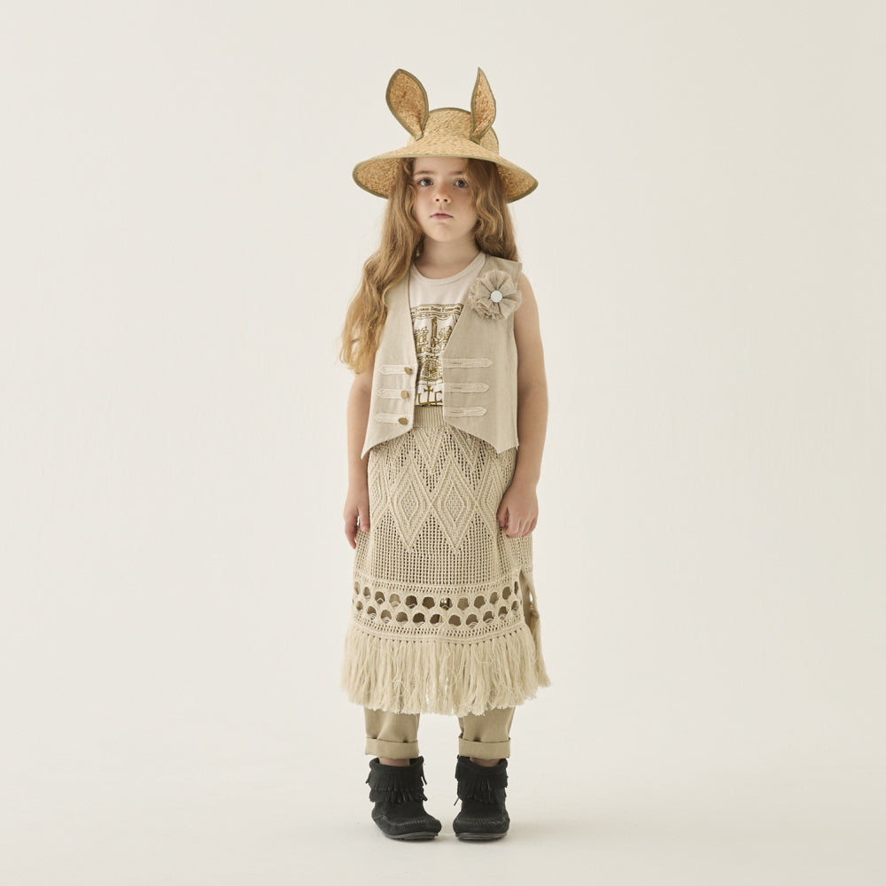 eLfinFolk Typewriter Pants beige