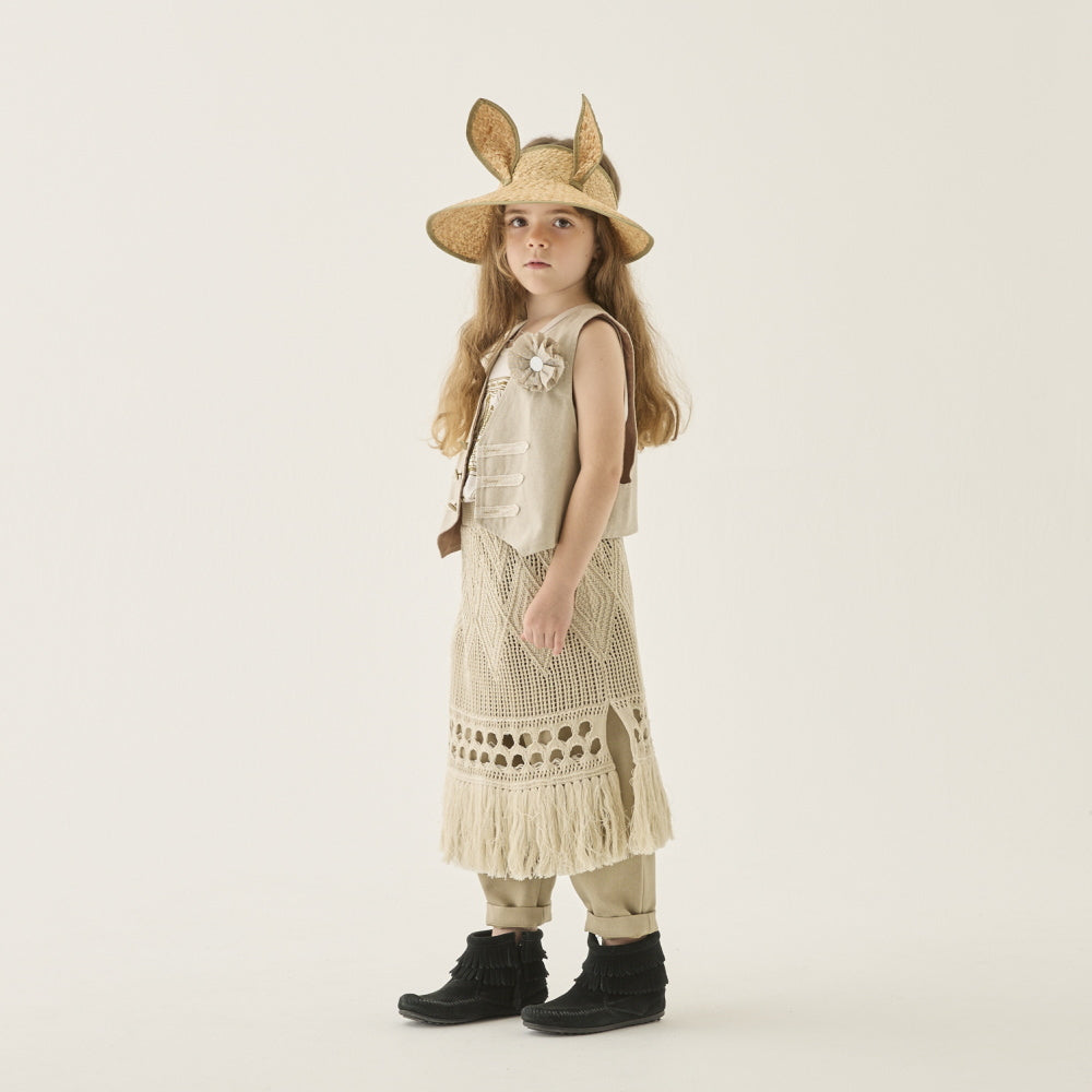 eLfinFolk Typewriter Pants beige