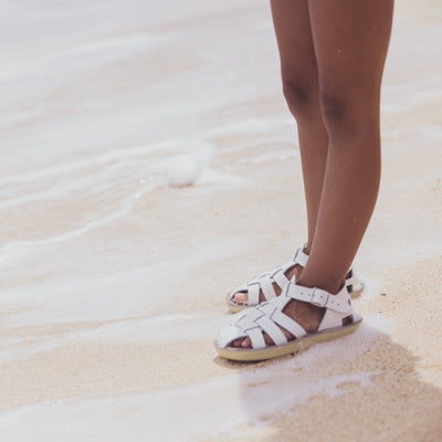 Salt Water Sandals - SunSan Shark White