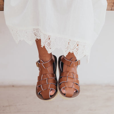 Salt Water Sandals - SunSan Shark Tan