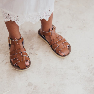 Salt Water Sandals - SunSan Shark Tan