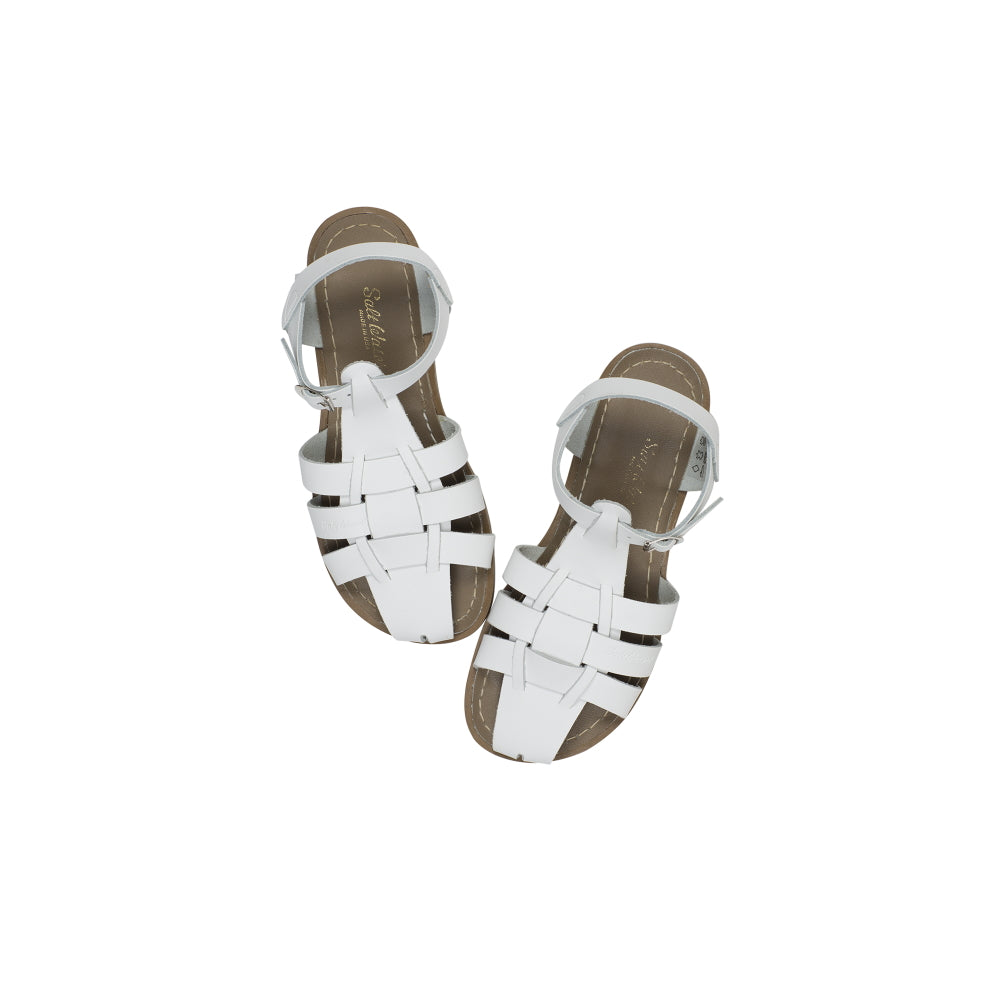 [30%OFF!]Salt Water Sandal - The Shark White / Women