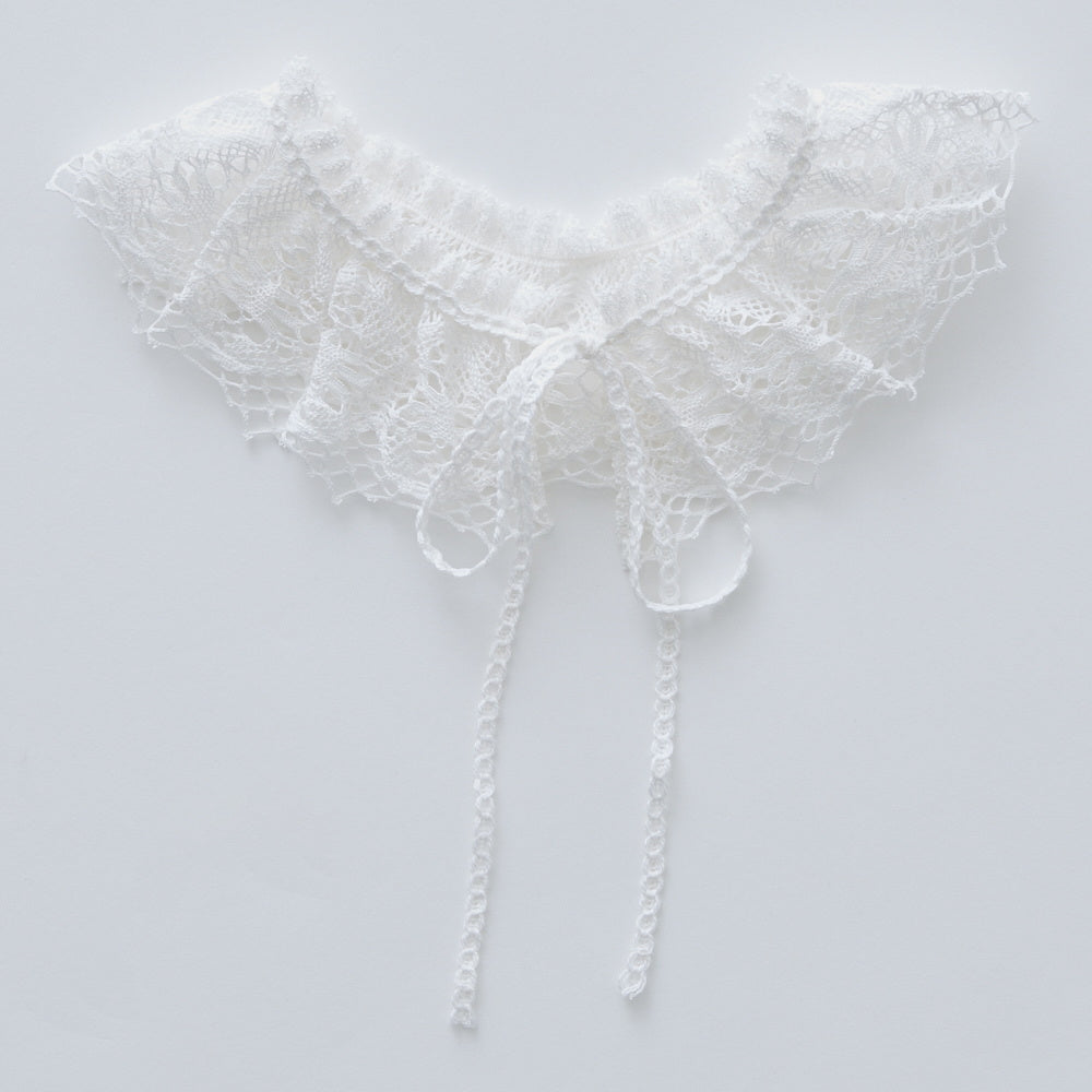 eLfinFolk Lace Collar White S