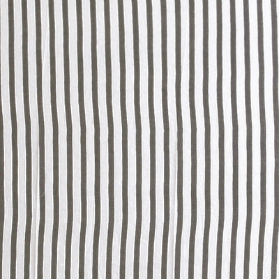 [Outlet!] GLEN PRINCE Border Cotton Stole No.6 Black