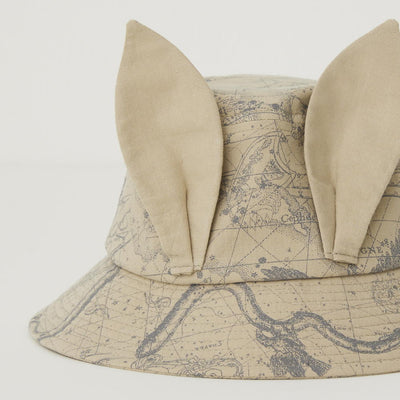 eLfinFolk Noctua Beast Bucket Hat beige