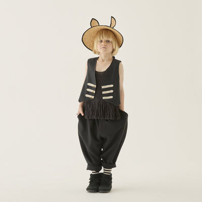 [Order Now, Ships in Feb-Mar]eLfinFolk Napoleon Vest black