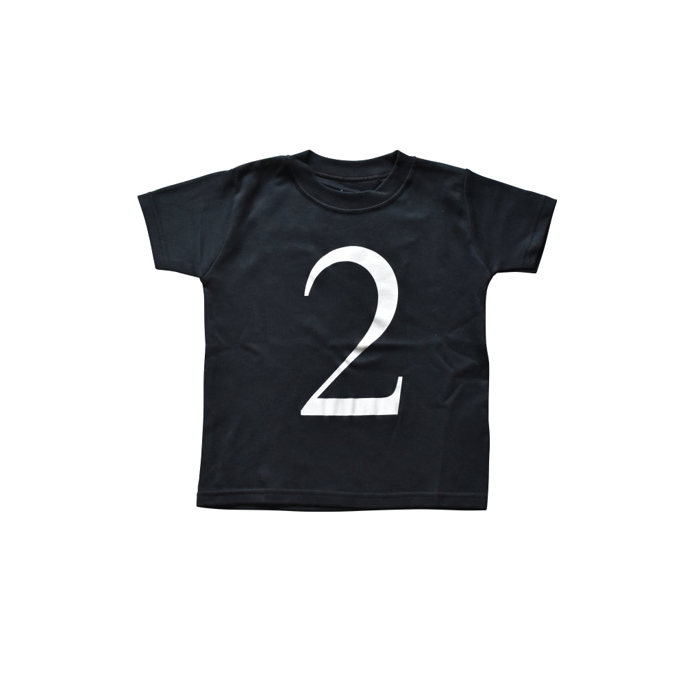Nor-Folk The Wonder Years Birthday Number T-shirt SS Black No.2