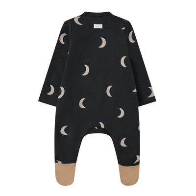 OrganicZoo Charcoal Midnight Suit w/ contrast feet