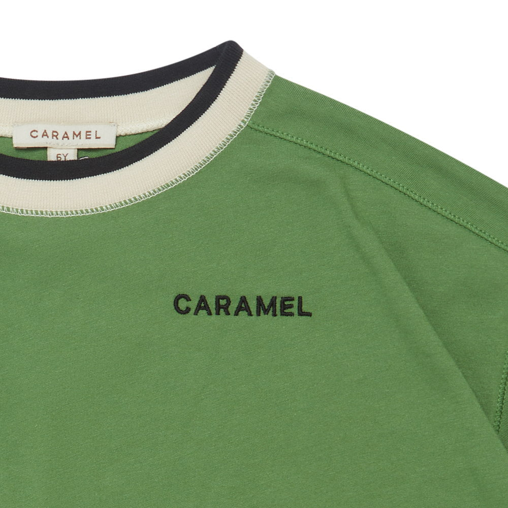 [40%OFF!]caramel Dregea T-shirt Basil