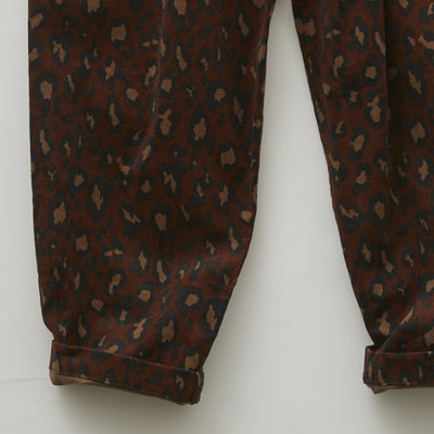 [30%OFF!]eLfinFolk Corduroy leopard pants brown