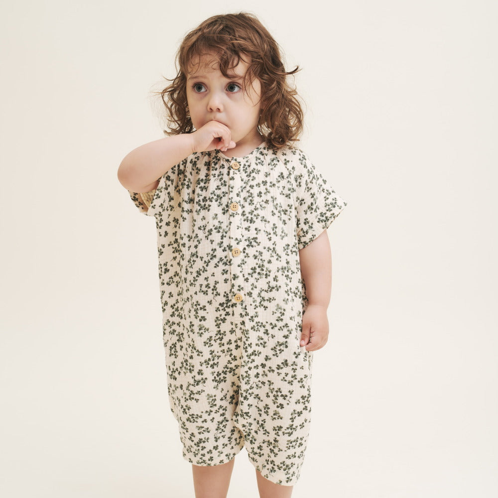 garbo & friends Sorrel Ecru Summer Onesie