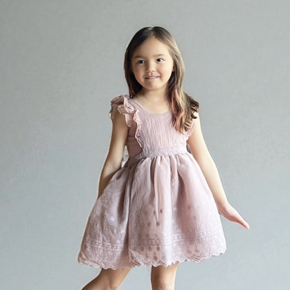 NORALEE Province Dress Mauve
