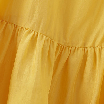 caramel Grape Slip Dress YELLOW